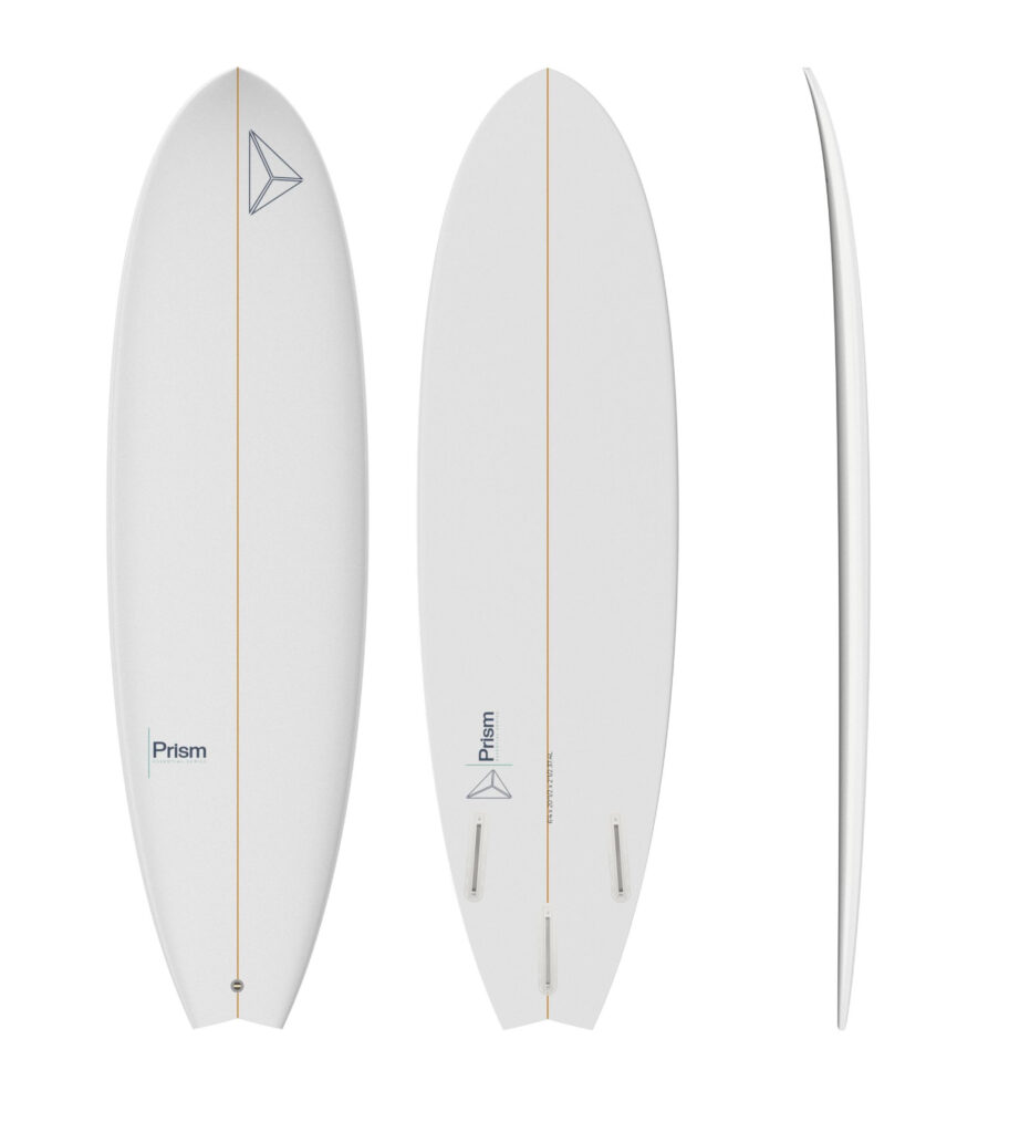 Planche de surf époxy, mousse ou polyester : quel matériau choisir ? 17 Fish 6'4 ESSENTIAL SERIES SINGLE TAB