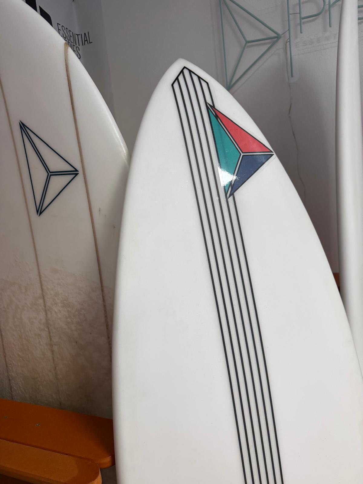 Planche De Surf Hybride Souple 51'' - Légère Avec Sac De Transport | Neuf BPS Bleu
