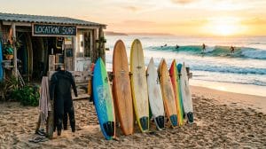 Meilleurs sites de location de planche de surf