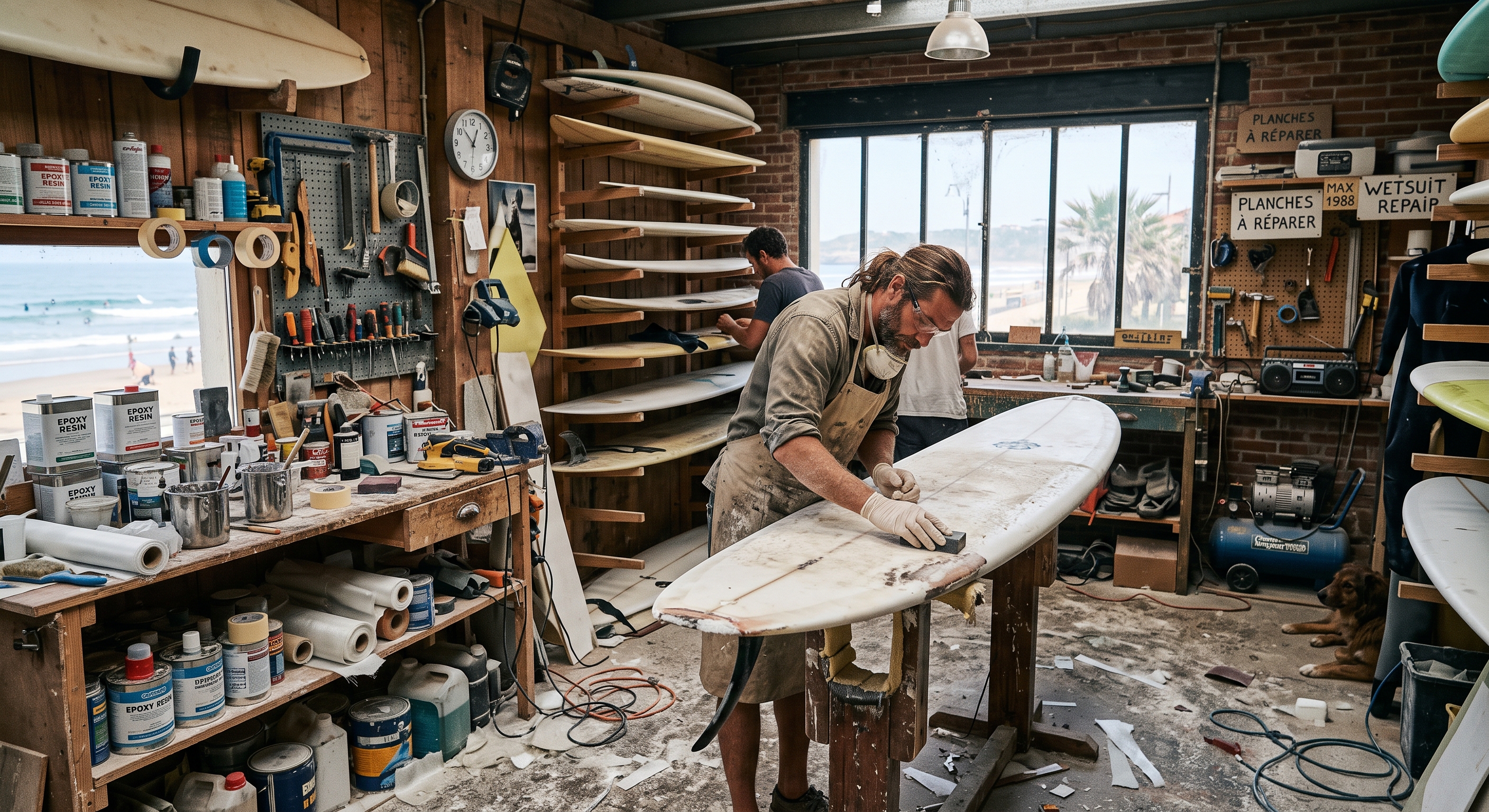 Réparer une planche de surf : le guide atelier pas à pas 1
