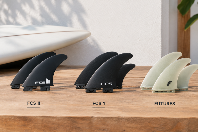 Comparatif des ailerons de surf